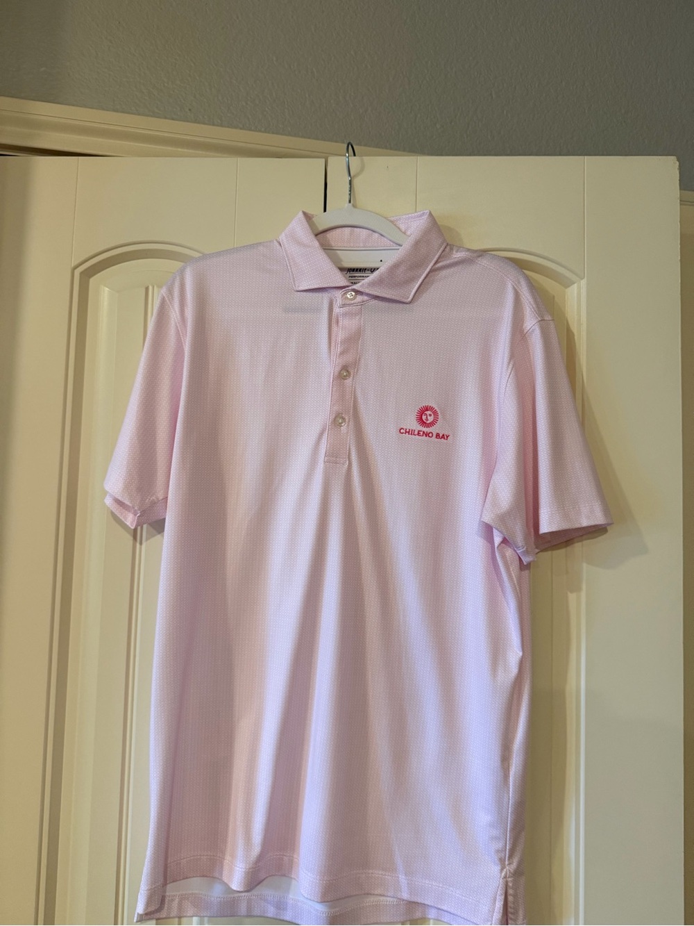 johnnie-O Pale Pink Short Sleeve Polo